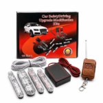 Universal Wireless Remote Control LED Strobe Flash Light Kit for Car & Bike