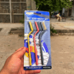 3PC Professional Motorcycle Chain & Sprocket Detail Cleaning Brush Set - Image 2