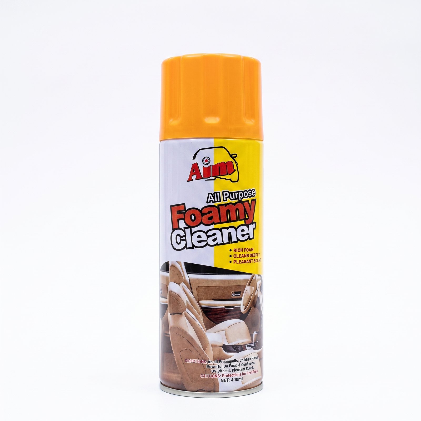 eCommerce_product_image_enhancement_2K_202607111043 Aim All Purpose Foamy Cleaner Spray for Car & Bike (400ml) - Image 1